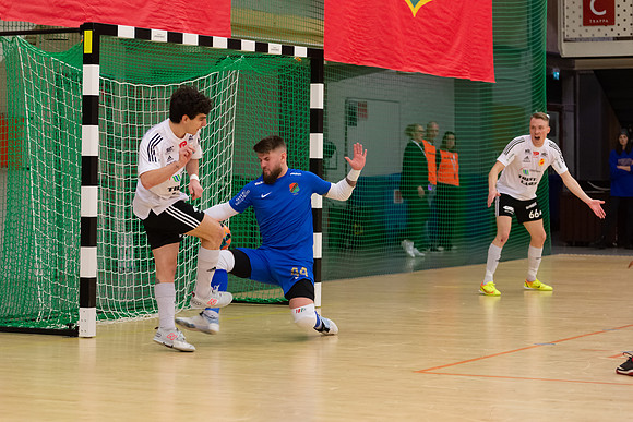 Match i Svenska Futsal Ligan mellan Torslanda IK och Skoftebyns IF