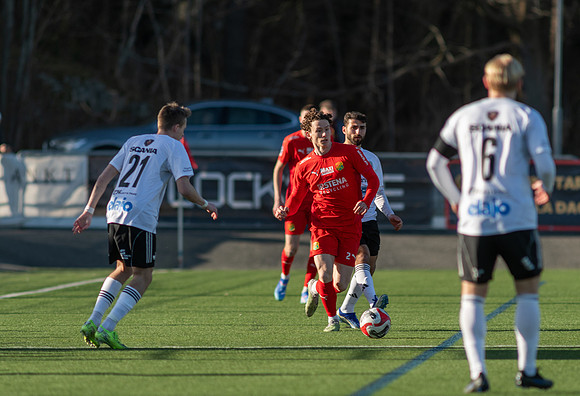 Match i Ettan Södra Mellan Torslanda IK och Oskarshamns AIK