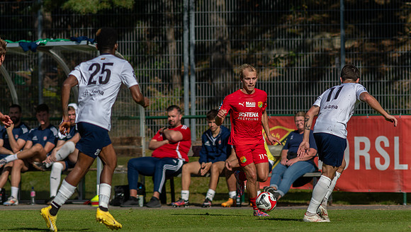Match i Ettan Södra Mellan Torslanda IK och FC Rosengård