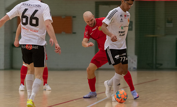Match i Svenska Futsal Ligan mellan Torslanda IK och Skoftebyns IF