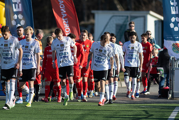 Match i Ettan Södra Mellan Torslanda IK och Oskarshamns AIK