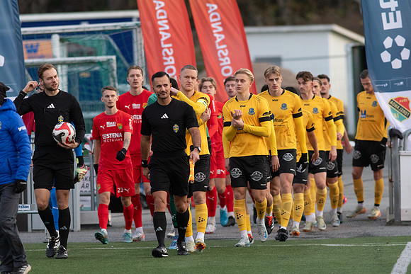 Match i Ettan Södra Mellan Torslanda IK och Lunds BK