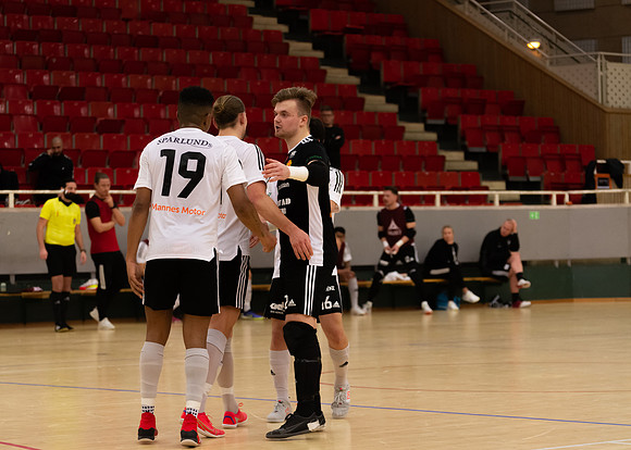 Match i Svenska Futsal Ligan mellan Torslanda IK och Skoftebyns IF