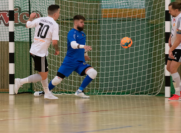 Match i Svenska Futsal Ligan mellan Torslanda IK och Skoftebyns IF