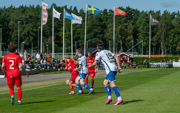 Match i Ettan Södra Mellan Torslanda IK och Onsala BK