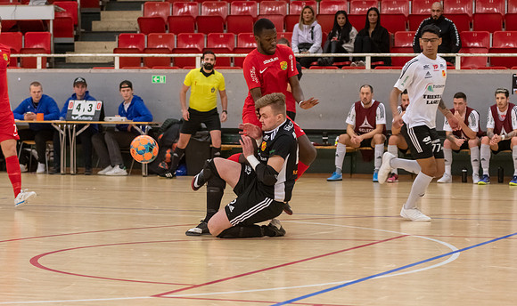 Match i Svenska Futsal Ligan mellan Torslanda IK och Skoftebyns IF