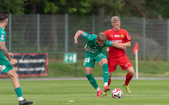 Match i Ettan Södra Mellan Torslanda IK och Ljungskile SK