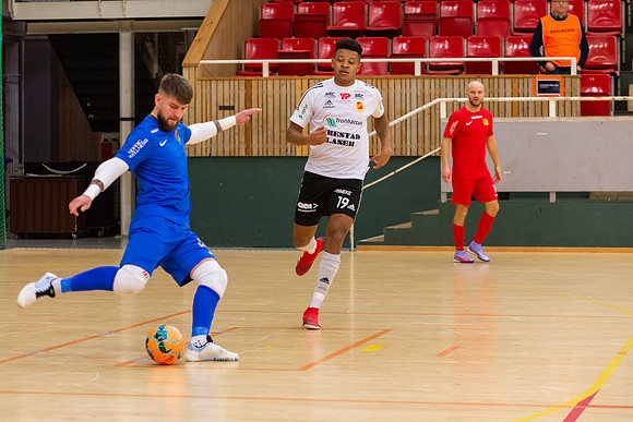 Match i Svenska Futsal Ligan mellan Torslanda IK och Skoftebyns IF