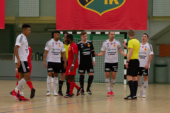Match i Svenska Futsal Ligan mellan Torslanda IK och Skoftebyns IF