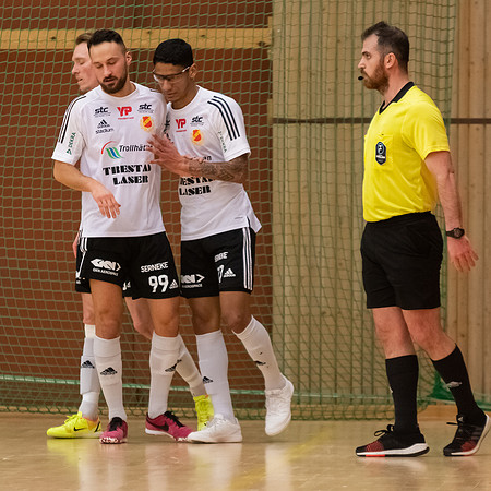 Match i Svenska Futsal Ligan mellan Torslanda IK och Skoftebyns IF