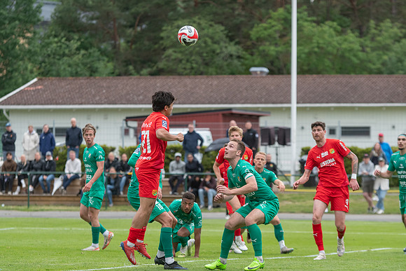 Match i Ettan Södra Mellan Torslanda IK och Ljungskile SK
