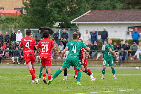 Match i Ettan Södra Mellan Torslanda IK och Ljungskile SK