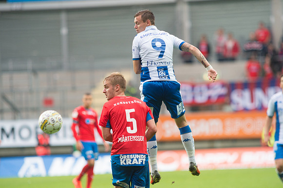 Match Allsvenskan mellan IFK Göteborg och Helsingborgs IF