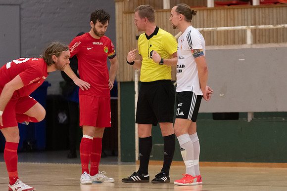 Match i Svenska Futsal Ligan mellan Torslanda IK och Skoftebyns IF