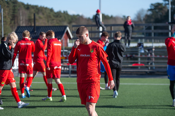 Match i Ettan Södra Mellan Torslanda IK och Oskarshamns AIK