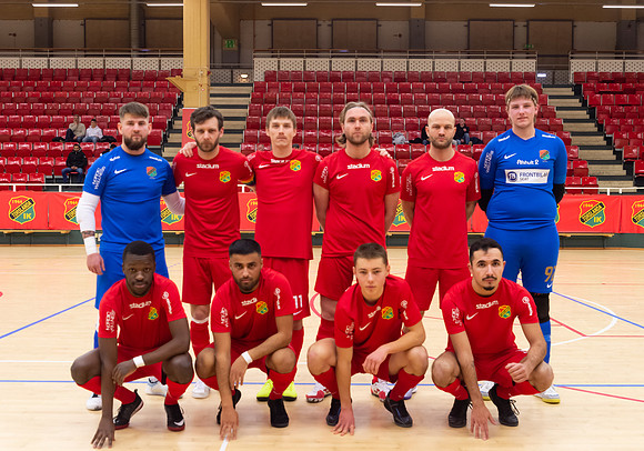 Match i Svenska Futsal Ligan mellan Torslanda IK och Skoftebyns IF