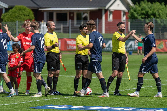 Match i Ettan Södra Mellan Torslanda IK och Tvååkers IF