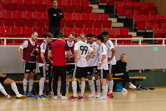 Match i Svenska Futsal Ligan mellan Torslanda IK och Skoftebyns IF