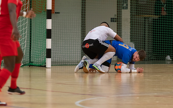 Match i Svenska Futsal Ligan mellan Torslanda IK och Skoftebyns IF