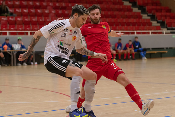 Match i Svenska Futsal Ligan mellan Torslanda IK och Skoftebyns IF
