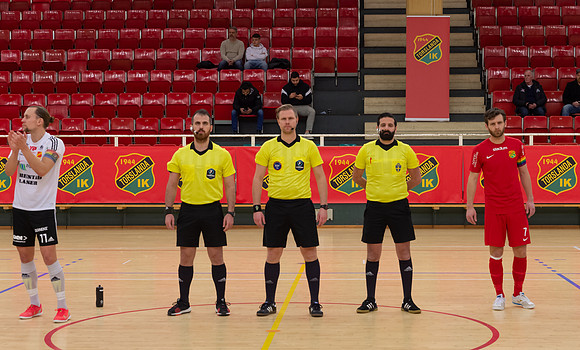 Match i Svenska Futsal Ligan mellan Torslanda IK och Skoftebyns IF