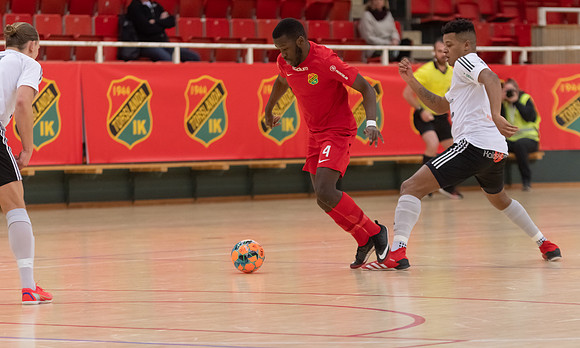 Match i Svenska Futsal Ligan mellan Torslanda IK och Skoftebyns IF