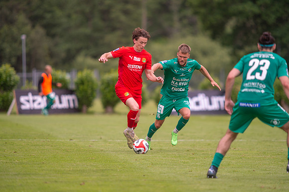 Match i Ettan Södra Mellan Torslanda IK och Ljungskile SK