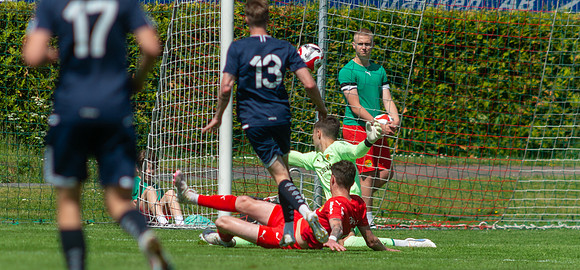 Match i Ettan Södra Mellan Torslanda IK och Tvååkers IF