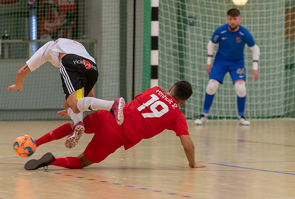 Match i Svenska Futsal Ligan mellan Torslanda IK och Skoftebyns IF