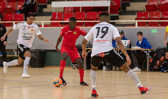 Match i Svenska Futsal Ligan mellan Torslanda IK och Skoftebyns IF