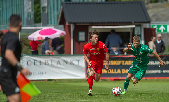 Match i Ettan Södra Mellan Torslanda IK och Ljungskile SK