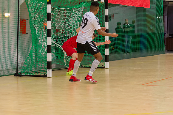 Match i Svenska Futsal Ligan mellan Torslanda IK och Skoftebyns IF