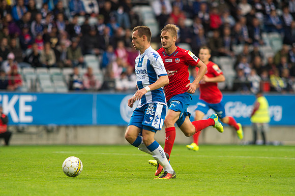 Match Allsvenskan mellan IFK Göteborg och Helsingborgs IF