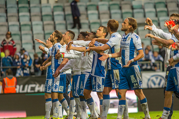 Match Allsvenskan mellan IFK Göteborg och Helsingborgs IF
