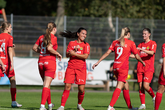Match i Div 3 Damer Mellan Torslanda IK och Hovås Billdal IF