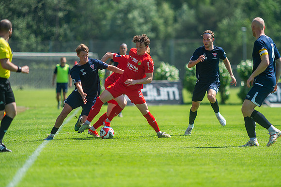 Match i Ettan Södra Mellan Torslanda IK och Tvååkers IF