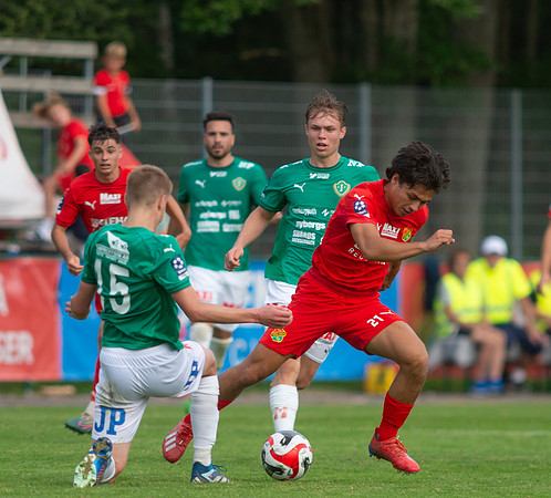 Match i Ettan Södra Mellan Torslanda IK och Jönköpings Södra IF