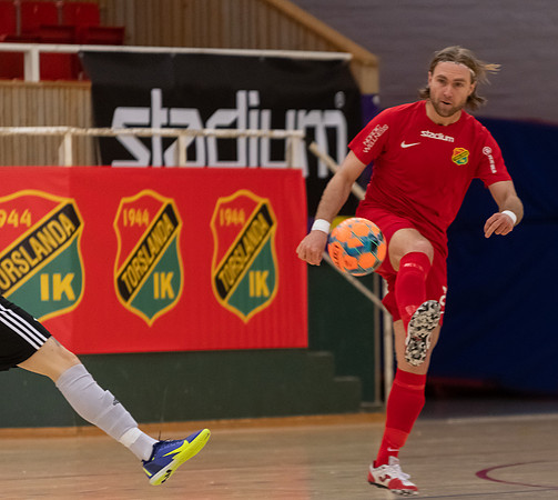 Match i Svenska Futsal Ligan mellan Torslanda IK och Skoftebyns IF