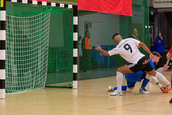 Match i Svenska Futsal Ligan mellan Torslanda IK och Skoftebyns IF