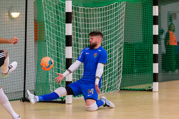 Match i Svenska Futsal Ligan mellan Torslanda IK och Skoftebyns IF