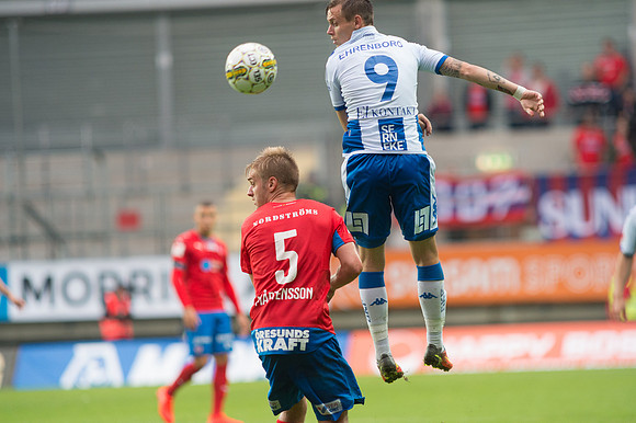 Match Allsvenskan mellan IFK Göteborg och Helsingborgs IF